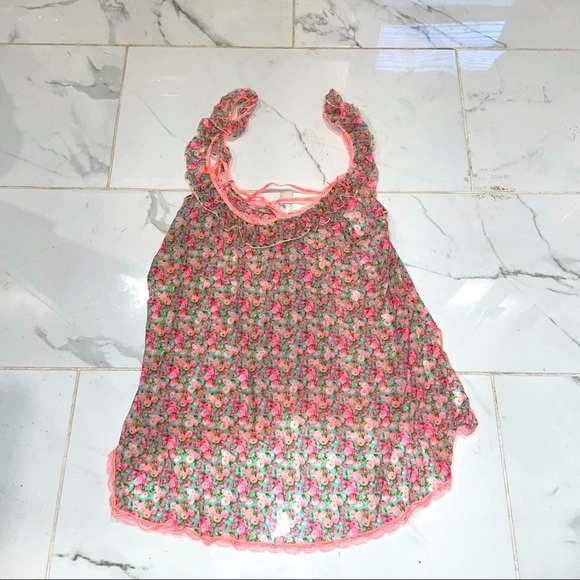 Floral nightie top - Picture 1 of 3